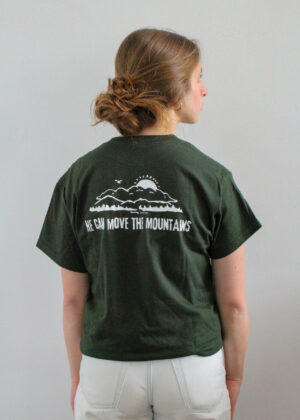 Mountains Forest Green/Black